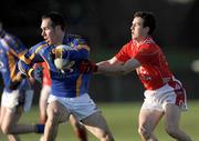 18 January 2009; Patrick McWalter, Wicklow, in action against David Reid, Louth. O'Byrne Cup Semi-Final, Louth v Wicklow, Drogheda, Co. Louth. Photo by Sportsfile