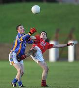 18 January 2009; Leighton Glynn, Wicklow, in action against David Reid, Louth. O'Byrne Cup Semi-Final, Louth v Wicklow, Drogheda, Co. Louth. Photo by Sportsfile