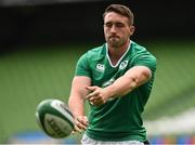 14 August 2015; Ireland's Jack Conan during the captain's run. Ireland Rugby Squad Captain's Run, Aviva Stadium, Lansdowne Road, Dublin. Picture credit: Ramsey Cardy / SPORTSFILE