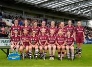 15 August 2015; The Galway team pose for a photo before their match against Wexford. Liberty Insurance All-Ireland Senior Camogie Championship, Semi-Final, Galway v Wexford, Nowlan Park, Kilkenny. Picture credit: Sam Barnes / SPORTSFILE