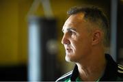 15 August 2015; Ireland head coach Billy Walsh ahead of the EUBC Elite European Boxing Championship finals. EUBC Elite European Boxing Championships, Samokov, Bulgaria. Picture credit: Pat Murphy / SPORTSFILE