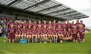 15 August 2015; The Galway squad pose for a photo before their match against Wexford. Liberty Insurance All-Ireland Senior Camogie Championship, Semi-Final, Galway v Wexford, Nowlan Park, Kilkenny. Picture credit: Sam Barnes / SPORTSFILE