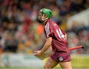 15 August 2015; Molly Dunne, Galway celebrates her goal against Wexford. Liberty Insurance All-Ireland Camogie Senior Championship, Semi-Final, Galway v Wexford, Nowlan Park, Kilkenny. Picture credit: Sam Barnes / SPORTSFILE