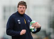 20 January 2009; Leinster Malcolm O'Kelly in action during rugby squad training. UCD, Dublin. Photo by Sportsfile