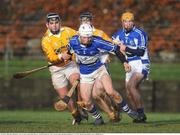 18 January 2009; Brian Stapleton, Laois, in action against Paddy Doherty, Antrim. Walsh Cup, Laois v Antrim, Kelly Daly Park, Rathdowney, Co. Laois. Picture credit: Brian Lawless / SPORTSFILE