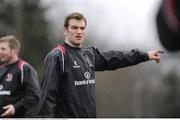 21 January 2009; Ulster's David Pollock during squad training. Newforge Country Club, Belfast. Picture credit: Oliver McVeigh / SPORTSFILE