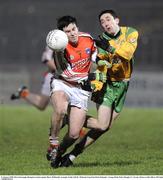 21 January 2009; Rory Kavanagh, Donegal, in action against Barry McDonald, Armagh. Gaelic Life Dr. McKenna Cup Semi-Final, Donegal v Armagh, Healy Park, Omagh, Co. Tyrone. Picture credit: Oliver McVeigh / SPORTSFILE