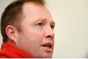 22 January 2009; Munster head coach Tony McGahan during a press conference ahead of their Heineken Cup game against Montauban. Thomond Park, Limerick. Picture credit: Pat Murphy / SPORTSFILE