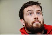 22 January 2009; Munster's Marcus Horan during a press conference ahead of their Heineken Cup game against Montauban. Thomond Park, Limerick. Picture credit: Pat Murphy / SPORTSFILE