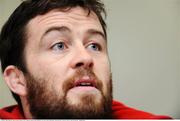 22 January 2009; Munster's Marcus Horan during a press conference ahead of their Heineken Cup game against Montauban. Thomond Park, Limerick. Picture credit: Pat Murphy / SPORTSFILE