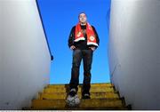 23 January 2009; John Lester who was today unveiled as St. Patrick's Athletic's new signing. Richmond Park, Inchicore, Dublin. Photo by Sportsfile