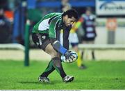 23 January 2009; Niva Ta'Auso, Connacht, goes over to score his side's seventh try. European Challenge Cup, Pool 1, Round 6, Connacht v Dax, Sportsground, Galway. Picture credit: David Maher / SPORTSFILE