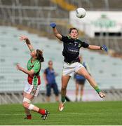 15 August 2015; Marie Quirke, Kerry, in action against Aileen Gilroy, Mayo. TG4 Ladies Football All-Ireland Senior Championship, Quarter-Final, Kerry v Mayo, Gaelic Grounds, Limerick. Picture credit: Seb Daly / SPORTSFILE