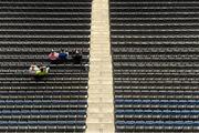 16 August 2015; Supporters take up their seats early for the game. Electric Ireland GAA Hurling All-Ireland Minor Championship, Semi-Final Replay, Kilkenny v Galway. Croke Park, Dublin. Picture credit: Ray McManus / SPORTSFILE