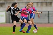 16 August 2015; Action from the U15 and O11 Girls Outdoor Soccer between Emo Rath, Co. Laois, and Cashel Rosegreen, Co. Tipperary. HSE National Community Games Festival, Weekend 1. Athlone IT, Athlone, Co. Westmeath. Picture credit: Seb Daly / SPORTSFILE