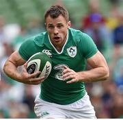 15 August 2015; Tommy Bowe, Ireland. Rugby World Cup Warm-Up Match. Ireland v Scotland. Aviva Stadium, Lansdowne Road, Dublin. Picture credit: Stephen McCarthy / SPORTSFILE
