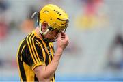 16 August 2015; Kilkenny's Richie Leahy dejected after the game. Electric Ireland GAA Hurling All-Ireland Minor Championship, Semi-Final Replay, Kilkenny v Galway. Croke Park, Dublin. Picture credit: Piaras Ó Mídheach / SPORTSFILE