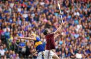 16 August 2015; Padraig Mannion, Galway, in action against Seamus Callanan, Tipperary. GAA Hurling All-Ireland Senior Championship, Semi-Final, Tipperary v Galway. Croke Park, Dublin. Picture credit: Stephen McCarthy / SPORTSFILE