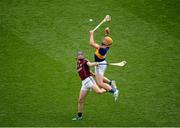 16 August 2015; Pádraic Maher, Tipperary, in action against Cyril Donnellan, Galway. GAA Hurling All-Ireland Senior Championship, Semi-Final, Tipperary v Galway. Croke Park, Dublin. Picture credit: Dáire Brennan / SPORTSFILE
