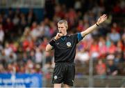 16 August 2015; Ray Kelly, match referee. Liberty Insurance All Ireland Senior Camogie Championship, Semi-Final, Cork v Kilkenny. Walsh Park, Waterford. Picture credit: Sam Barnes / SPORTSFILE