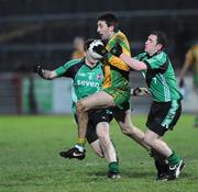 24 January 2009; Rory Kavanagh, Donegal, in action against Ryan Dillon, Queens. Gaelic Life Dr. McKenna Cup Final, Donegal v Queens. Healy Park, Omagh, Co. Tyrone. Picture credit: Oliver McVeigh / SPORTSFILE
