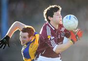 25 January 2009; Michael Meehan, Galway, in action against Paul Gleeson, Roscommon. FBD League Final, Galway v Roscommon, Tuam Stadium, Tuam, Co. Galway. Picture credit: Ray Ryan / SPORTSFILE
