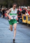 25 January 2009; Mark Kirwan, Raheny Shamrocks A.C, on his way to take second place in the AXA Silver Jubilee Raheny 5-mile Road Race. Raheny, Dublin. Picture credit: Tomas Greally / SPORTSFILE