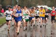 25 January 2009; A general view of the start of the Youths 13-18 years old race. The AXA Silver Jubilee Raheny 5-mile Road Race. Raheny, Dublin. Picture credit: Tomas Greally / SPORTSFILE