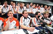 26 January 2009; A general view of members of the 2008 Cork senior hurling panel during a press conference. Maryborough Hotel and Spa, Cork. Picture credit: David Maher / SPORTSFILE