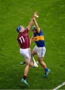 16 August 2015; Cyril Donnellan, Galway, in action against Cathal Barrett, Tipperary. GAA Hurling All-Ireland Senior Championship, Semi-Final, Tipperary v Galway. Croke Park, Dublin. Picture credit: Dáire Brennan / SPORTSFILE