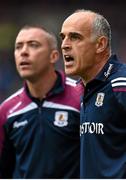 16 August 2015; Galway manager Anthony Cunningham and selector Eugene Cloonan. GAA Hurling All-Ireland Senior Championship, Semi-Final, Tipperary v Galway. Croke Park, Dublin. Picture credit: Stephen McCarthy / SPORTSFILE