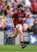 16 August 2015; Colin Kelly, Sixmilebridge NS, Clare, representing Galway, during the Cumann na mBunscol INTO Respect Exhibition Go Games 2015 at Tipperary v Galway - GAA Hurling All-Ireland Senior Championship Semi-Final. Croke Park, Dublin. Picture credit: Stephen McCarthy / SPORTSFILE