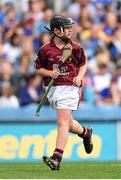 16 August 2015; Colm Sheehan, Laragh NS, Bandon, Cork, representing Galway, during the Cumann na mBunscol INTO Respect Exhibition Go Games 2015 at Tipperary v Galway - GAA Hurling All-Ireland Senior Championship Semi-Final. Croke Park, Dublin. Picture credit: Stephen McCarthy / SPORTSFILE