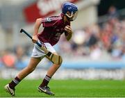 16 August 2015; Daniel Treen, from Garranbane NS, Dungarvan, Waterford, representing Galway, during the Cumann na mBunscol INTO Respect Exhibition Go Games 2015 at Tipperary v Galway - GAA Hurling All-Ireland Senior Championship Semi-Final. Croke Park, Dublin. Picture credit: Piaras Ó Mídheach / SPORTSFILE