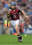 16 August 2015; Daniel Treen, Garranbane NS, Dungarvan, Waterford, representing Galway, in action during the Cumann na mBunscol INTO Respect Exhibition Go Games 2015 at Tipperary v Galway - GAA Hurling All-Ireland Senior Championship Semi-Final. Croke Park, Dublin. Picture credit: David Maher / SPORTSFILE