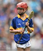 16 August 2015; Niall Duggan, St. Brigids Maghera, Derry, representing Tipperary, in action during the Cumann na mBunscol INTO Respect Exhibition Go Games 2015 at Tipperary v Galway - GAA Hurling All-Ireland Senior Championship Semi-Final. Croke Park, Dublin. Picture credit: David Maher / SPORTSFILE