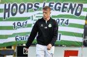 17 August 2015; Damien Duff, Shamrock Rovers, during the warm up. SSE Airtricity League Premier Division, Shamrock Rovers v Cork City. Tallaght Stadium, Tallaght, Co. Dublin. Picture credit: David Maher / SPORTSFILE