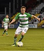 17 August 2015; Damien Duff, Shamrock Rovers. SSE Airtricity League Premier Division, Shamrock Rovers v Cork City. Tallaght Stadium, Tallaght, Co. Dublin. Picture credit: David Maher / SPORTSFILE