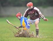 21 January 2009; Diarmuid Fogarty, Thurles CBS, in action against Pa Ryan, Our Lady's. Templemore - Munster Colleges Harty Cup, Thurles CBS v Our Lady's, The Ragg, Co. Tipperary. Picture credit: David Maher / SPORTSFILE