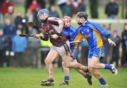21 January 2009; Liam Treacy, Our Lady's, in action against Mossy Bracken, Thurles CBS. Templemore - Munster Colleges Harty Cup, Thurles CBS v Our Lady's, The Ragg, Co. Tipperary. Picture credit: David Maher / SPORTSFILE