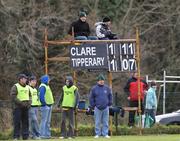 25 January 2009; A general view of the scoreboard during the final minutes of the game. Waterford Crystal Cup Hurling Final, Clare v Tipperary, Ogonnolloe, Co. Clare. Picture credit: Pat Murphy / SPORTSFILE