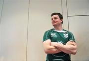 28 January 2009; Ireland captain Brian O'Driscoll at the RBS Six Nations launch. The Hurlingham Club, London. Picture credit: David Maher / SPORTSFILE