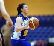 23 January 2009; Clodagh Scannell, Glanmire. Women's U18 National Cup Final, Glanmire, Cork, v St Mary's, Castleisland, Co. Kerry, National Basketball Arena, Tallaght, Dublin. Picture credit: Brendan Moran / SPORTSFILE