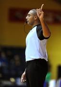 23 January 2009; Florent Suenon-Nester, Referee. Women's U18 National Cup Final, Glanmire, Cork, v St Mary's, Castleisland, Co. Kerry, National Basketball Arena, Tallaght, Dublin. Picture credit: Brendan Moran / SPORTSFILE