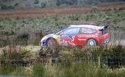 30 January 2009; Dani Sordo, driving a Citroen C4, in action during Stage 6, Aughnasheelan, Co. Leitrim, during Rally Ireland 2009. Picture credit: Philip Fitzpatrick / SPORTSFILE