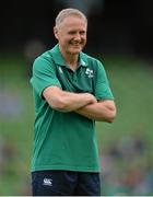 15 August 2015; Ireland head coach Joe Schmidt. Rugby World Cup Warm-Up Match. Ireland v Scotland. Aviva Stadium, Lansdowne Road, Dublin. Picture credit: Brendan Moran / SPORTSFILE