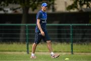 19 August 2015; Leinster Rugby have this morning confirmed that Leo Cullen has been appointed as Head Coach on a two year deal. The former Leinster player who won 221 caps and captained Leinster to three Heineken Cup titles takes charge of Leinster for the first time against Ulster away on Friday evening and at home against Moseley RFC in Donnybrook on the 28th August in the Bank of Ireland pre-season friendly. His coaching team was also announced with Girvan Dempsey, Richie Murphy, John Fogarty and Kurt McQuilkin all confirmed. Pictured is Girvan Dempsey during squad training. Picture credit: Dáire Brennan / SPORTSFILE