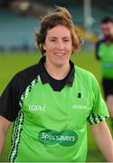 15 August 2015; Lines Person Catherine Murphy, Limerick. TG4 Ladies Football All-Ireland Senior Championship, Quarter-Final, Cork v Galway, Gaelic Grounds, Limerick. Picture credit: Seb Daly / SPORTSFILE