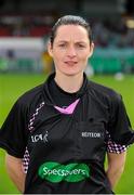 15 August 2015; Referee Maggie Farrelly, Cavan. TG4 Ladies Football All-Ireland Senior Championship, Quarter-Final, Kerry v Mayo, Gaelic Grounds, Limerick. Picture credit: Seb Daly / SPORTSFILE
