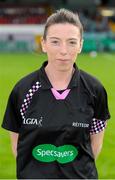 15 August 2015; Lines Person Leah Mullins, Carlow. TG4 Ladies Football All-Ireland Senior Championship, Quarter-Final, Kerry v Mayo, Gaelic Grounds, Limerick. Picture credit: Seb Daly / SPORTSFILE